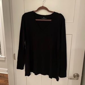 Elliott Lauren black long sleeve shirt